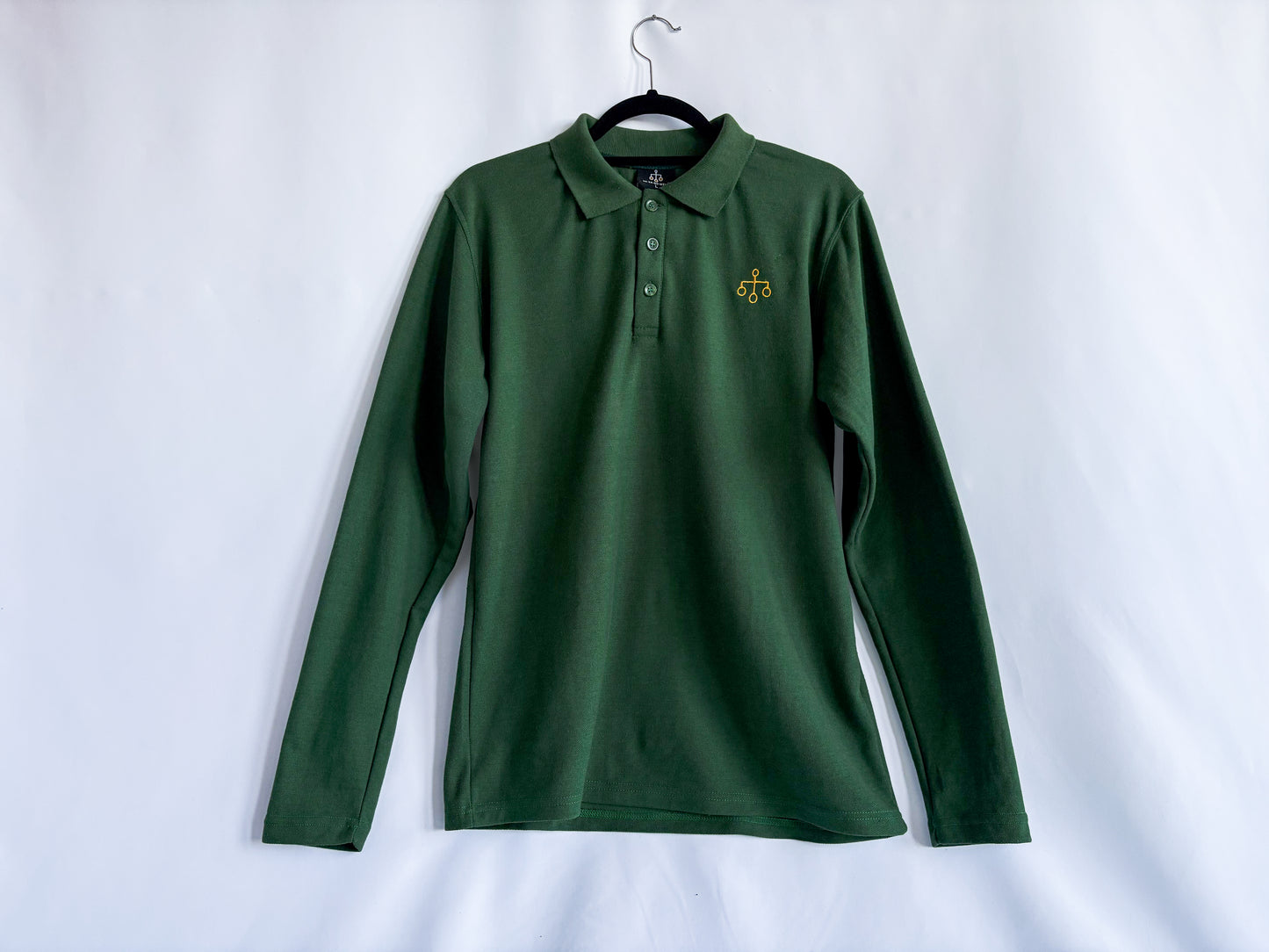 Lindella - Long Sleeved Polo Shirt (green)