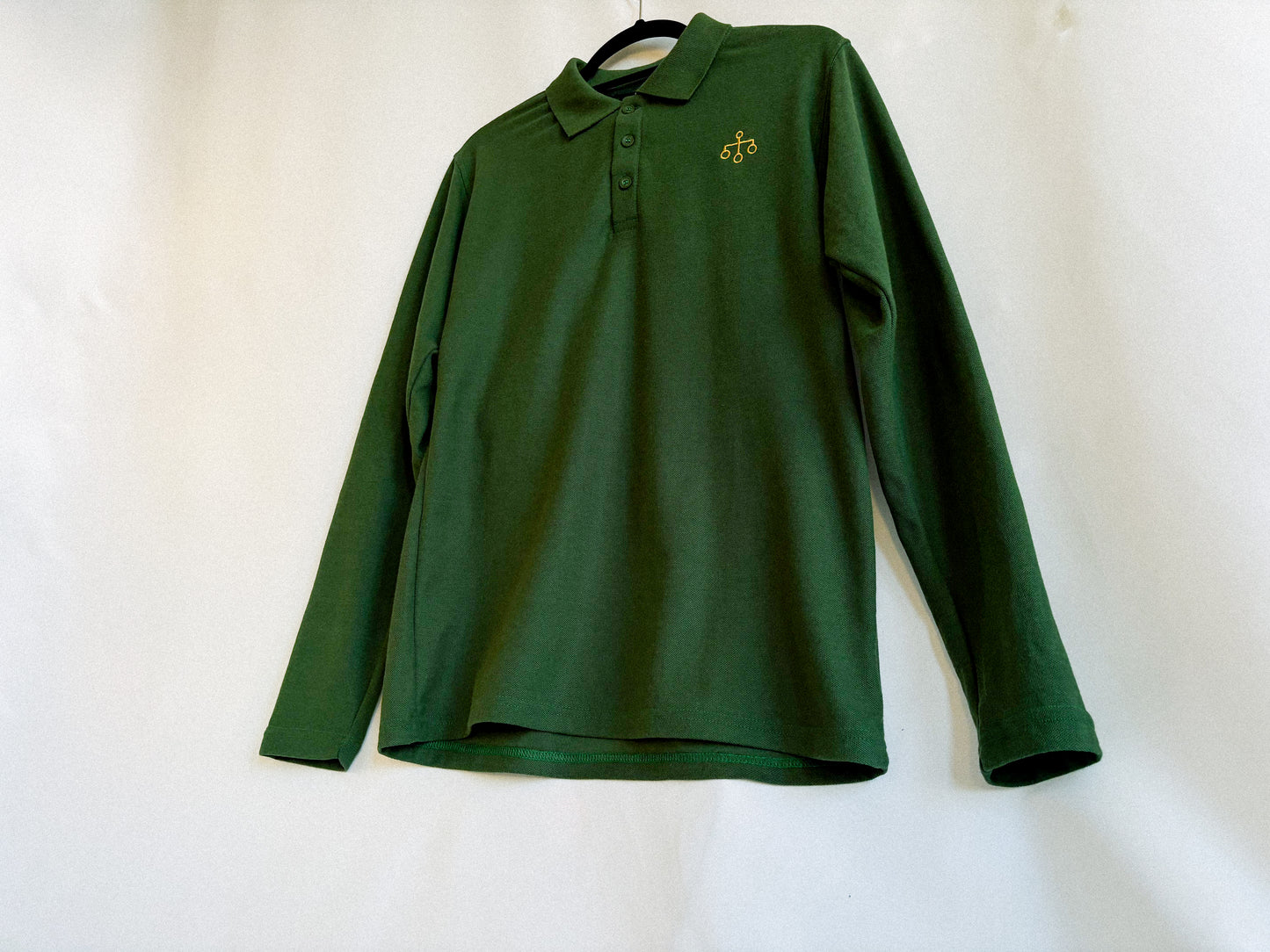 Lindella - Long Sleeved Polo Shirt (green)