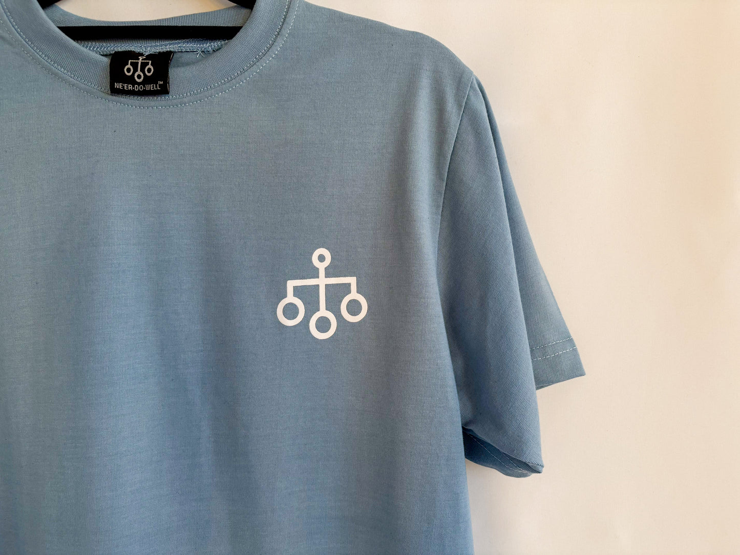 Short sleeve logo t-shirt (light blue)